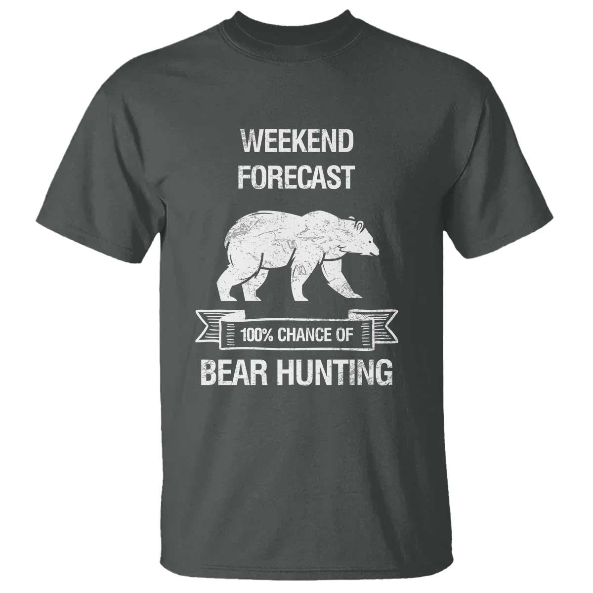 funny-bear-hunting-t-shirt-weekend-forecast-100-chance-of-bear-hunter