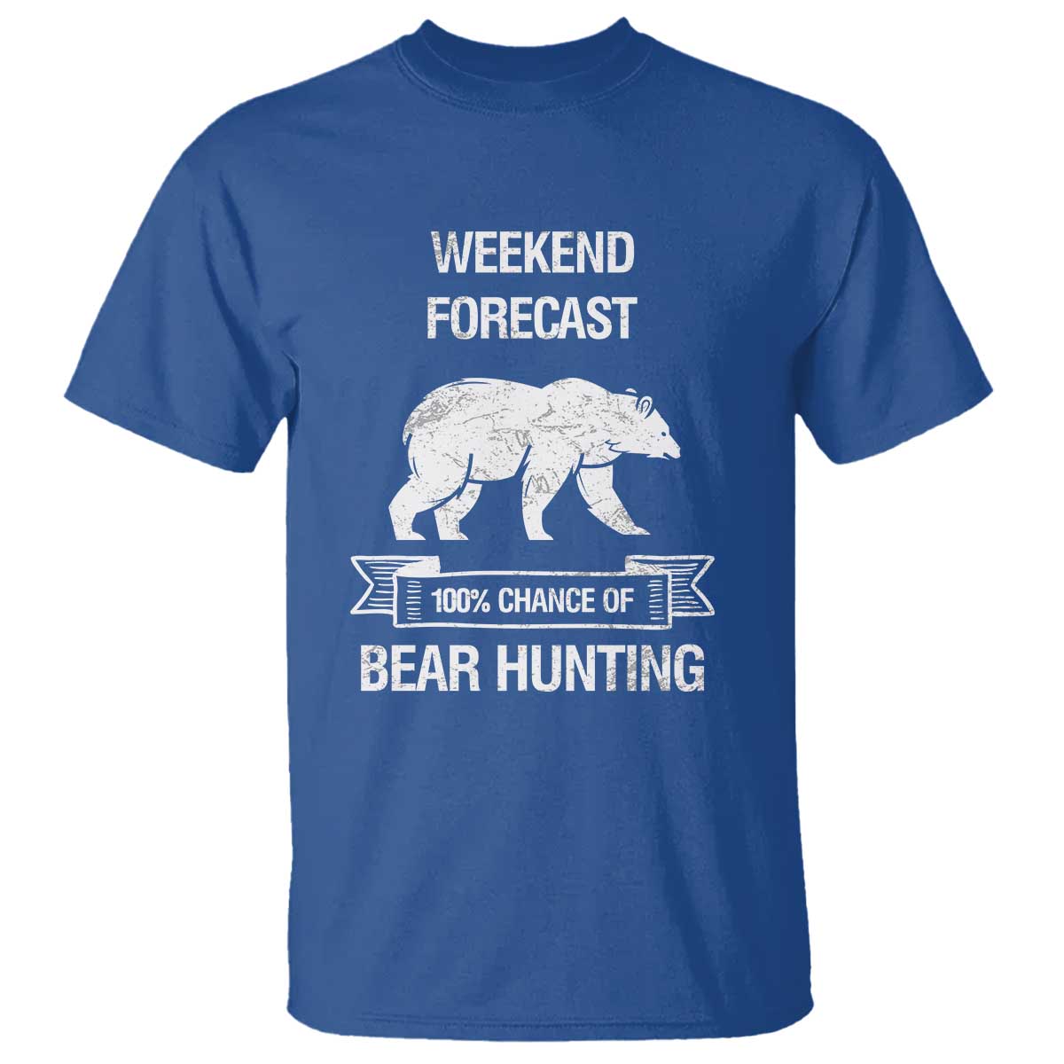 funny-bear-hunting-t-shirt-weekend-forecast-100-chance-of-bear-hunter