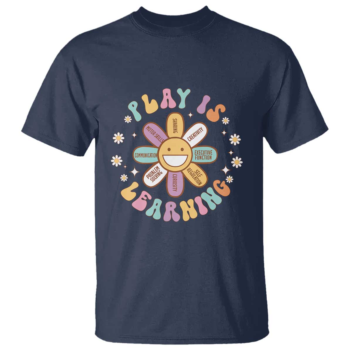 play-is-learning-t-shirt-teachers-inspirational-retro-groovy-daisy