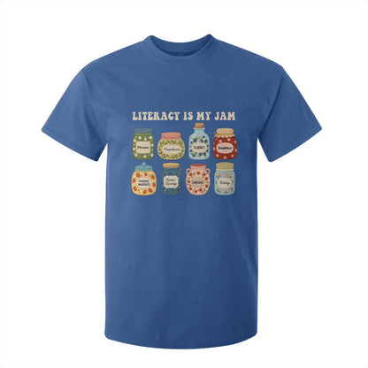 Literacy Is My Jam T Shirt For Kid SPED Teacher Special Education Life Dyslexia Reading