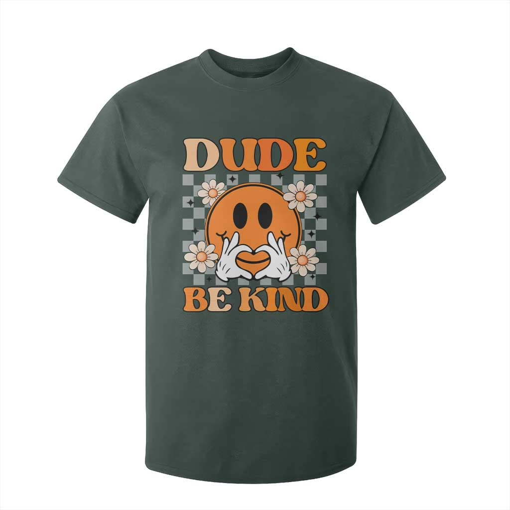 Bullying Prevention T Shirt For Kid Dude Be Kind Unity Day Heart Daisy Flower