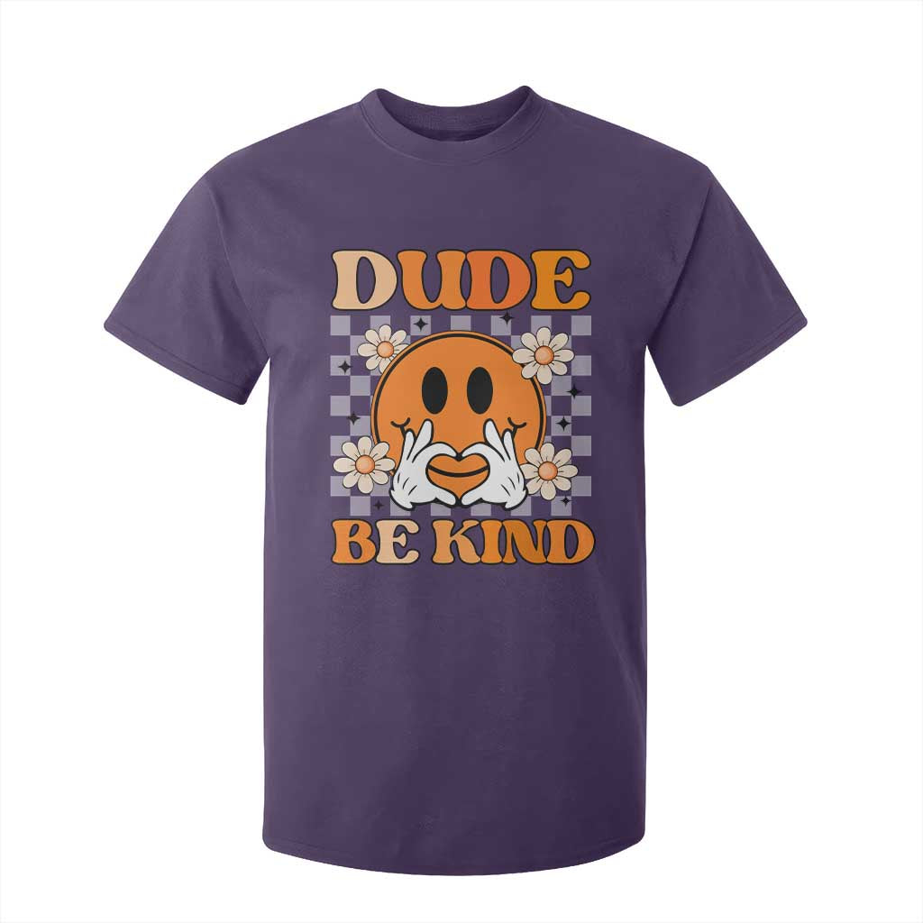 Bullying Prevention T Shirt For Kid Dude Be Kind Unity Day Heart Daisy Flower