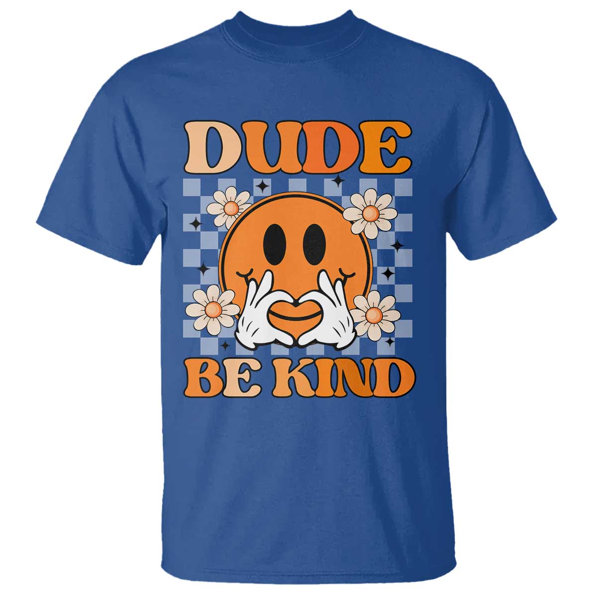 Bullying Prevention T Shirt Dude Be Kind Unity Day Heart Daisy Flower