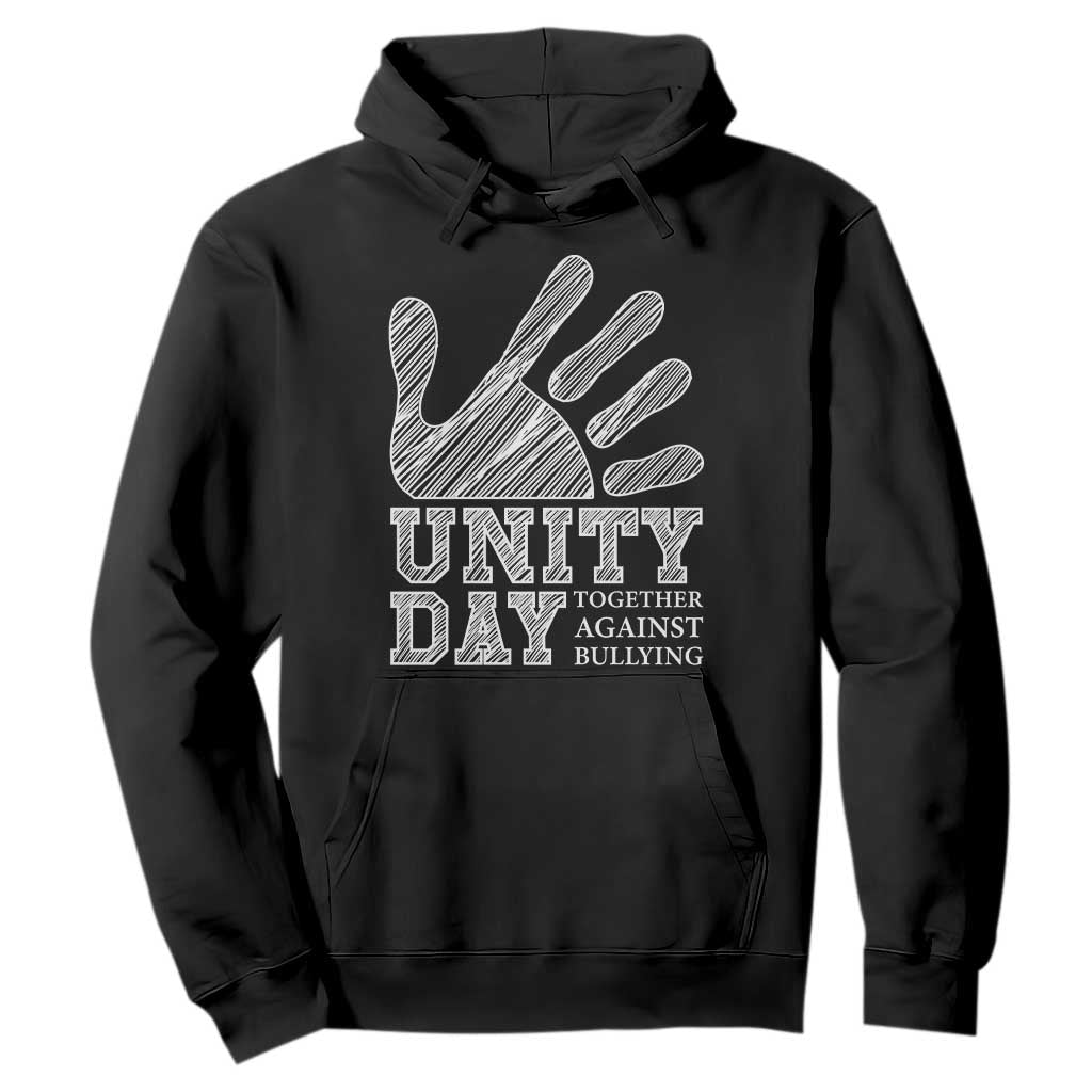 Bullying Prevention Hoodie Unity Day Together Against Bullying Hand
