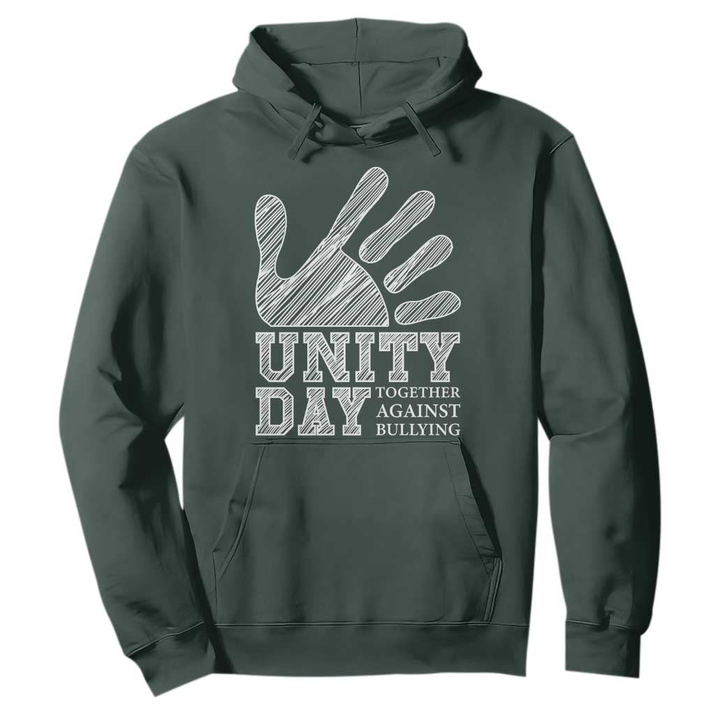 Bullying Prevention Hoodie Unity Day Together Against Bullying Hand