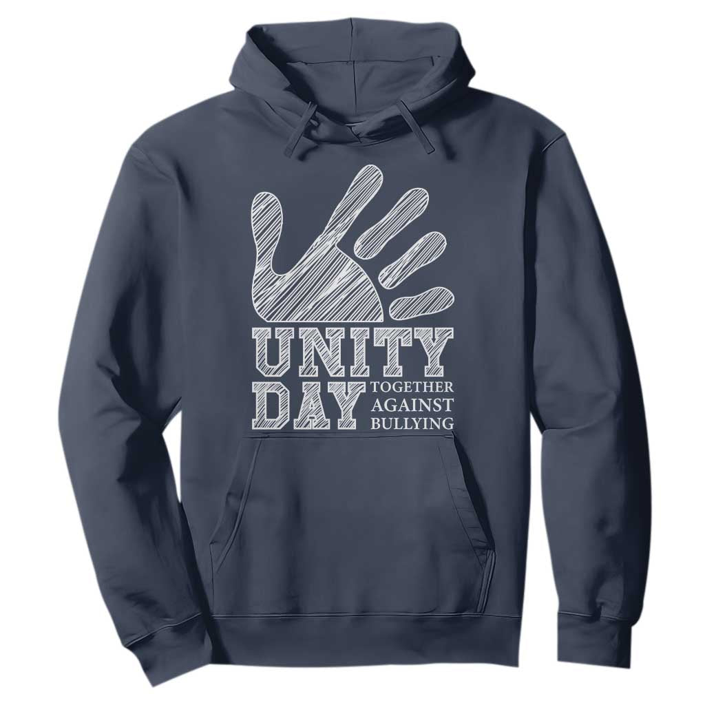 Bullying Prevention Hoodie Unity Day Together Against Bullying Hand