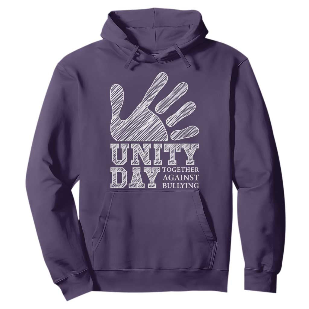 Bullying Prevention Hoodie Unity Day Together Against Bullying Hand
