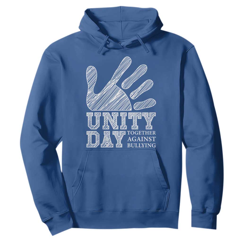 Bullying Prevention Hoodie Unity Day Together Against Bullying Hand