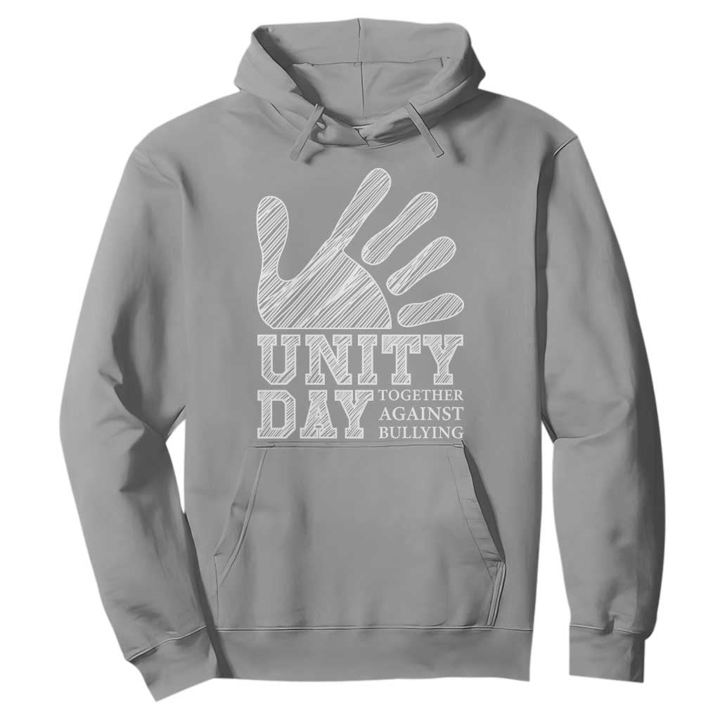 Bullying Prevention Hoodie Unity Day Together Against Bullying Hand