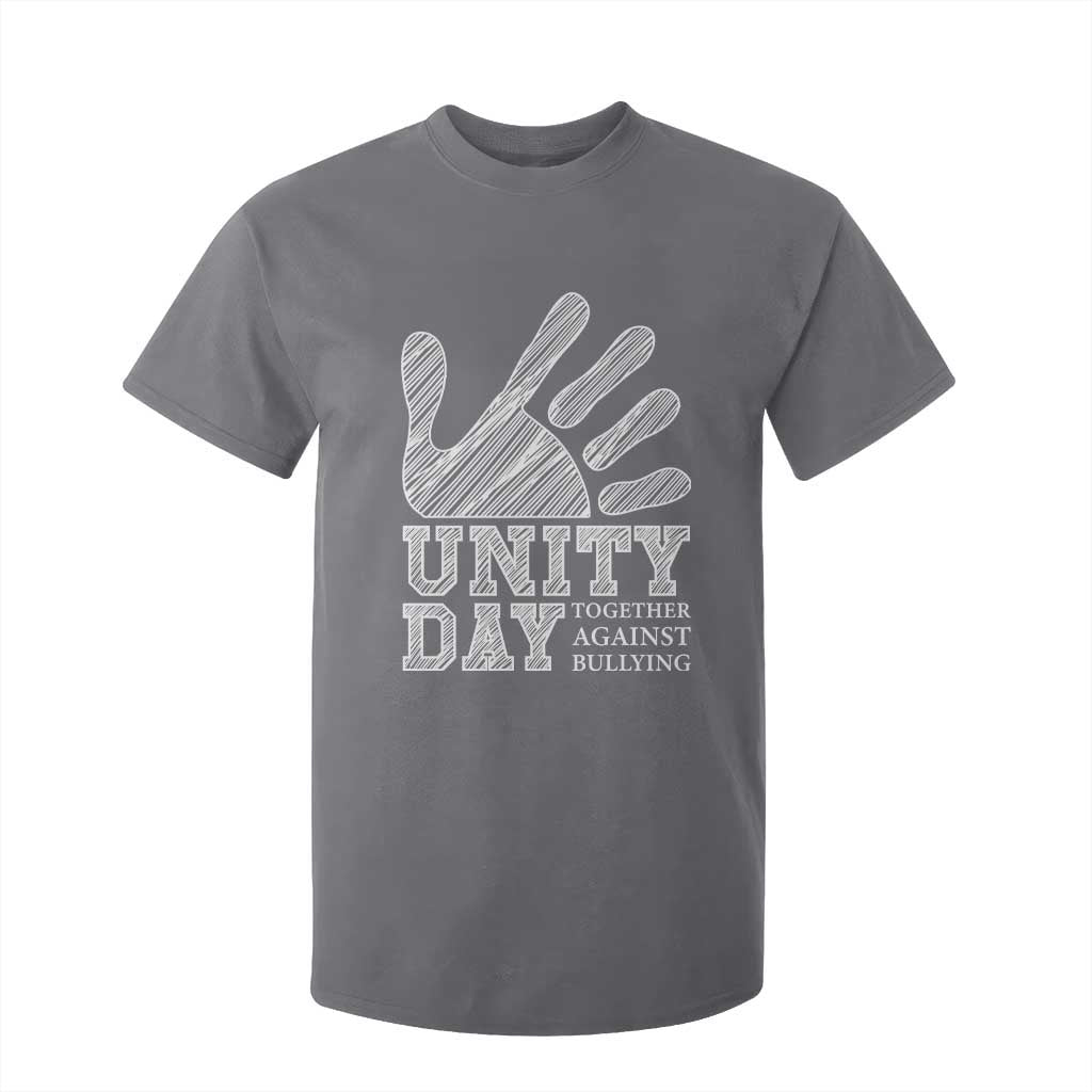 Bullying Prevention T Shirt For Kid Unity Day Together Against Bullying Hand