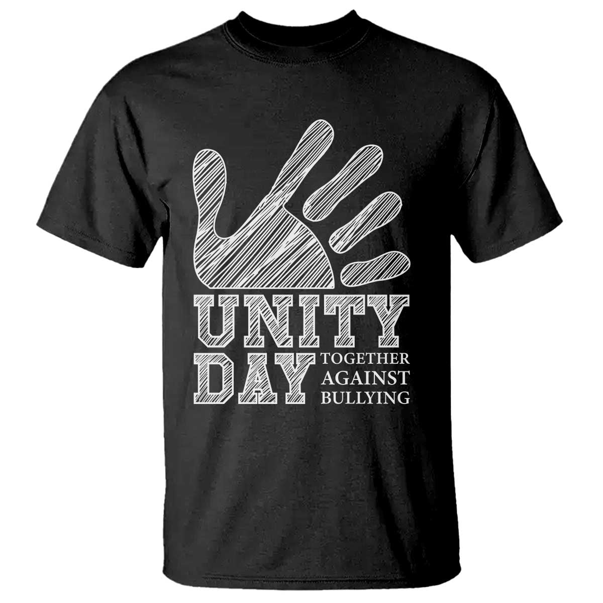 Bullying Prevention T Shirt Unity Day Together Against Bullying Hand