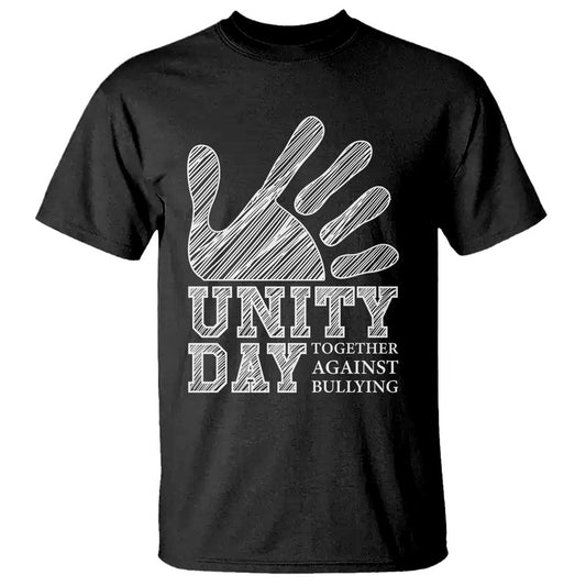 Bullying Prevention T Shirt Unity Day Together Against Bullying Hand