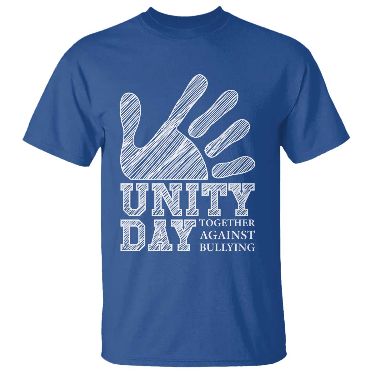 Bullying Prevention T Shirt Unity Day Together Against Bullying Hand