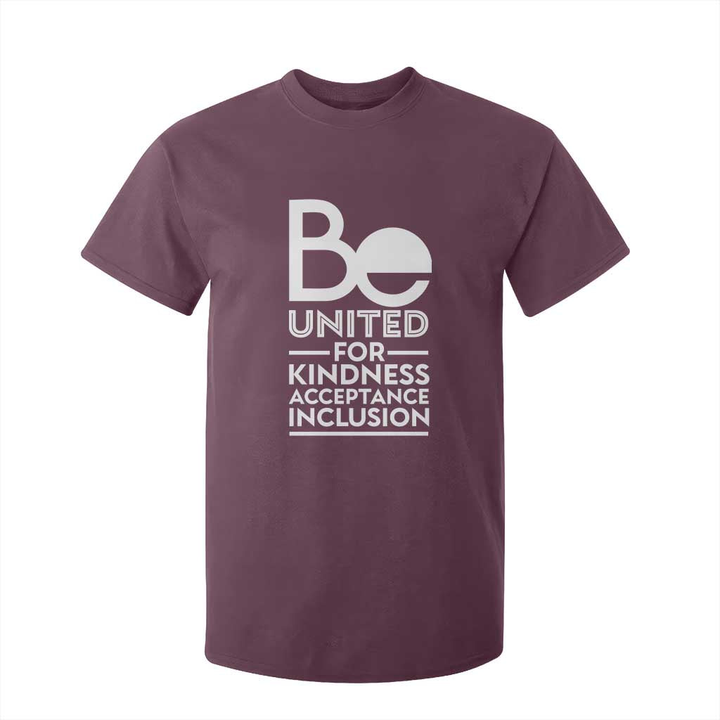 Unity Day T Shirt For Kid Be United For Kindness Acceptance Inclusion Orange Day