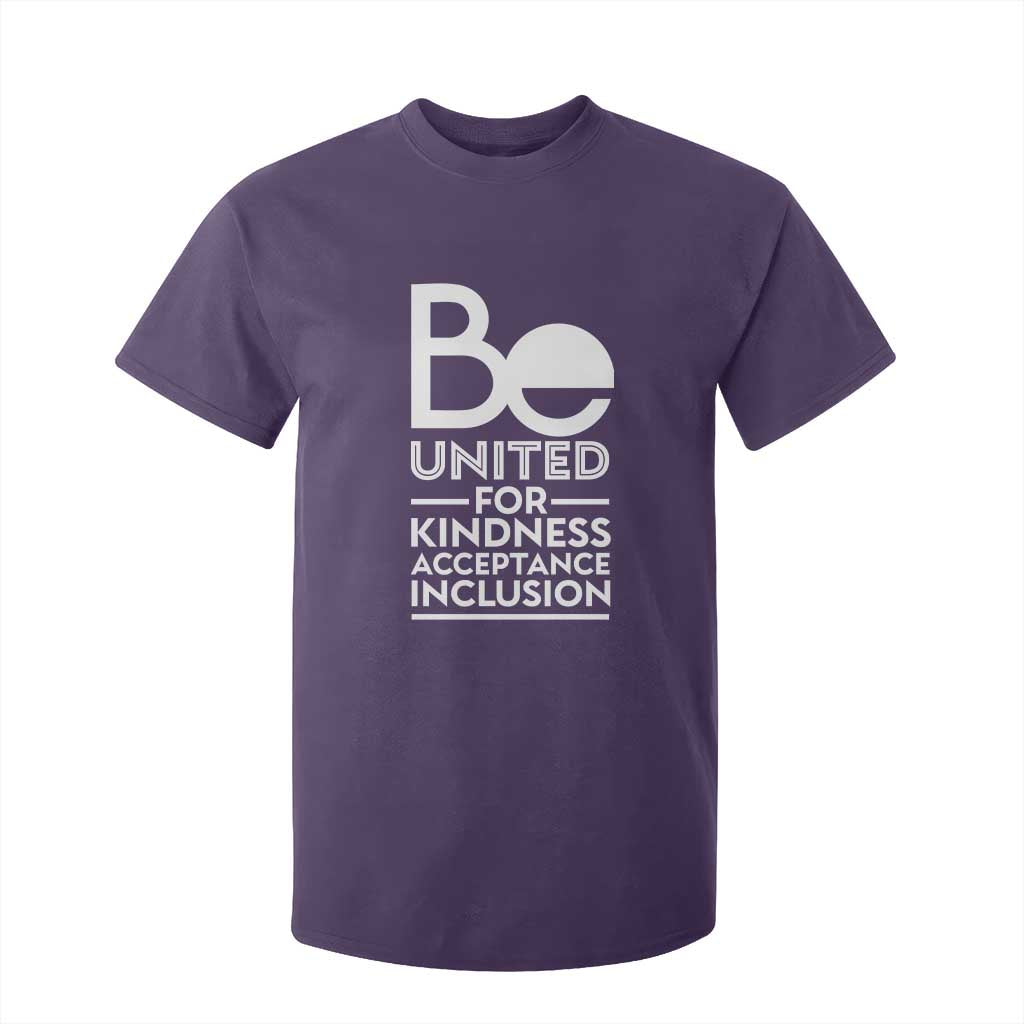 Unity Day T Shirt For Kid Be United For Kindness Acceptance Inclusion Orange Day