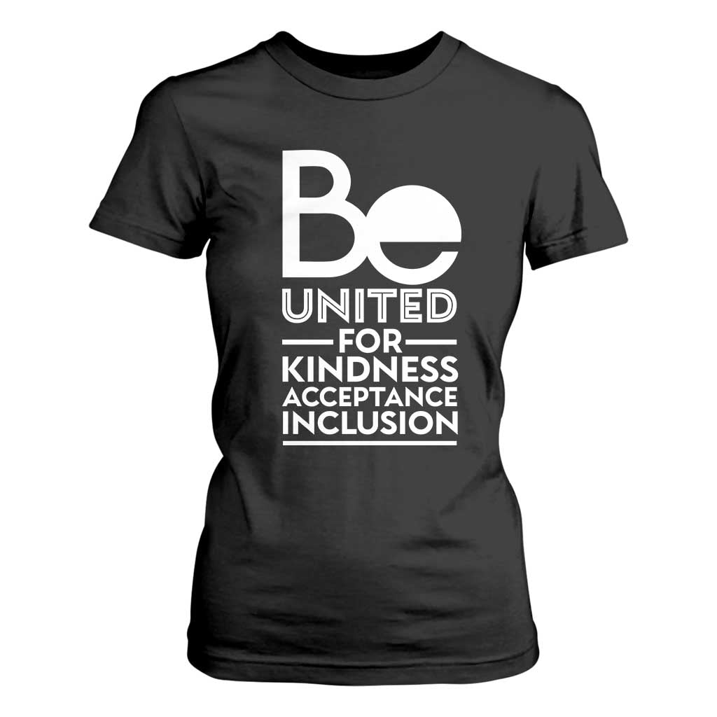 Unity Day T Shirt For Women Be United For Kindness Acceptance Inclusion Orange Day
