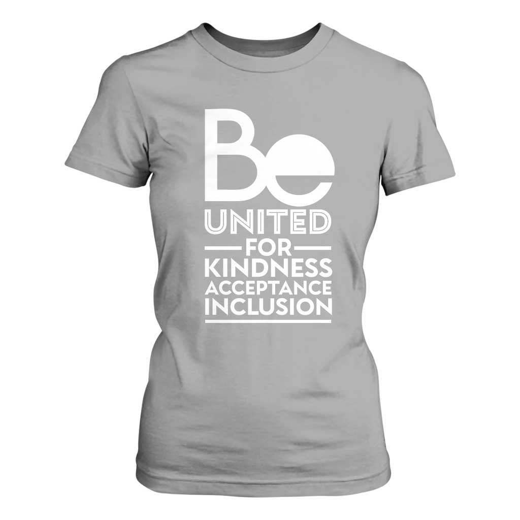 Unity Day T Shirt For Women Be United For Kindness Acceptance Inclusion Orange Day