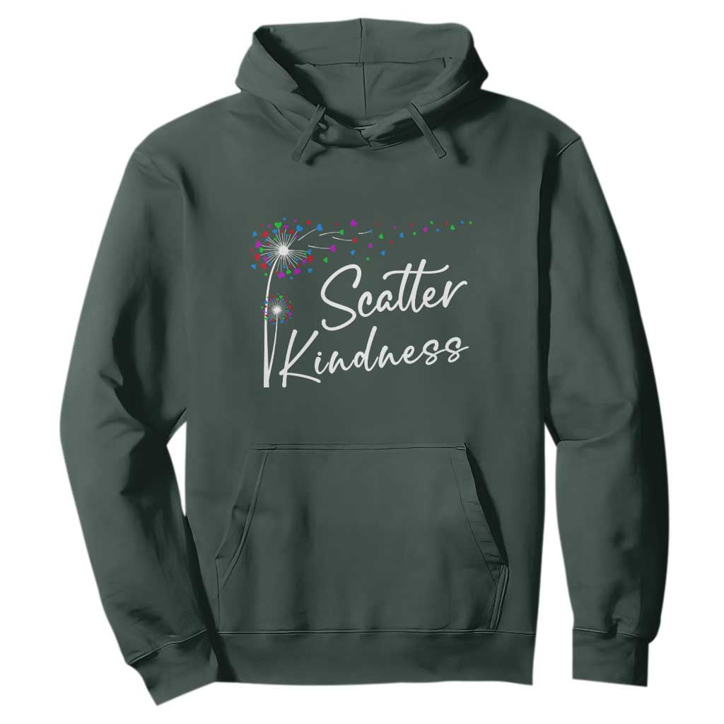Unity Day Hoodie Scatter Kindness Dandelions Heart Bullying Prevention