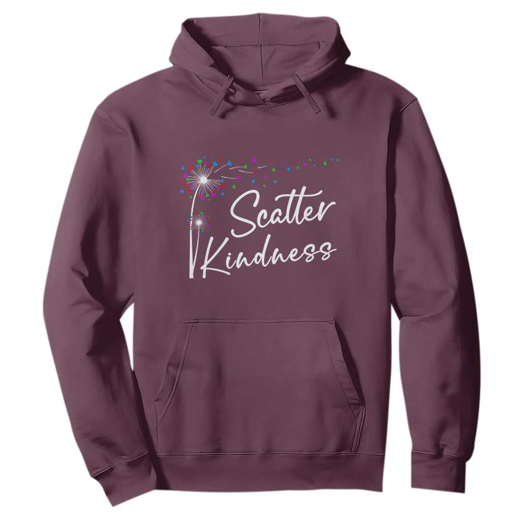 Unity Day Hoodie Scatter Kindness Dandelions Heart Bullying Prevention