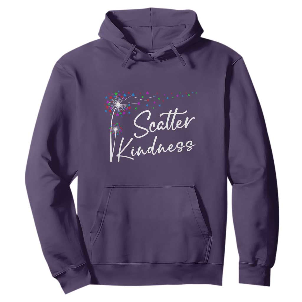 Unity Day Hoodie Scatter Kindness Dandelions Heart Bullying Prevention
