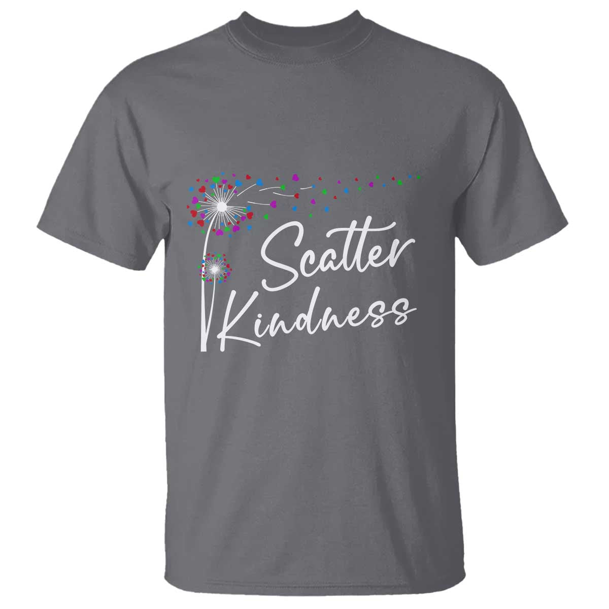 Unity Day T Shirt Scatter Kindness Dandelions Heart Bullying Prevention