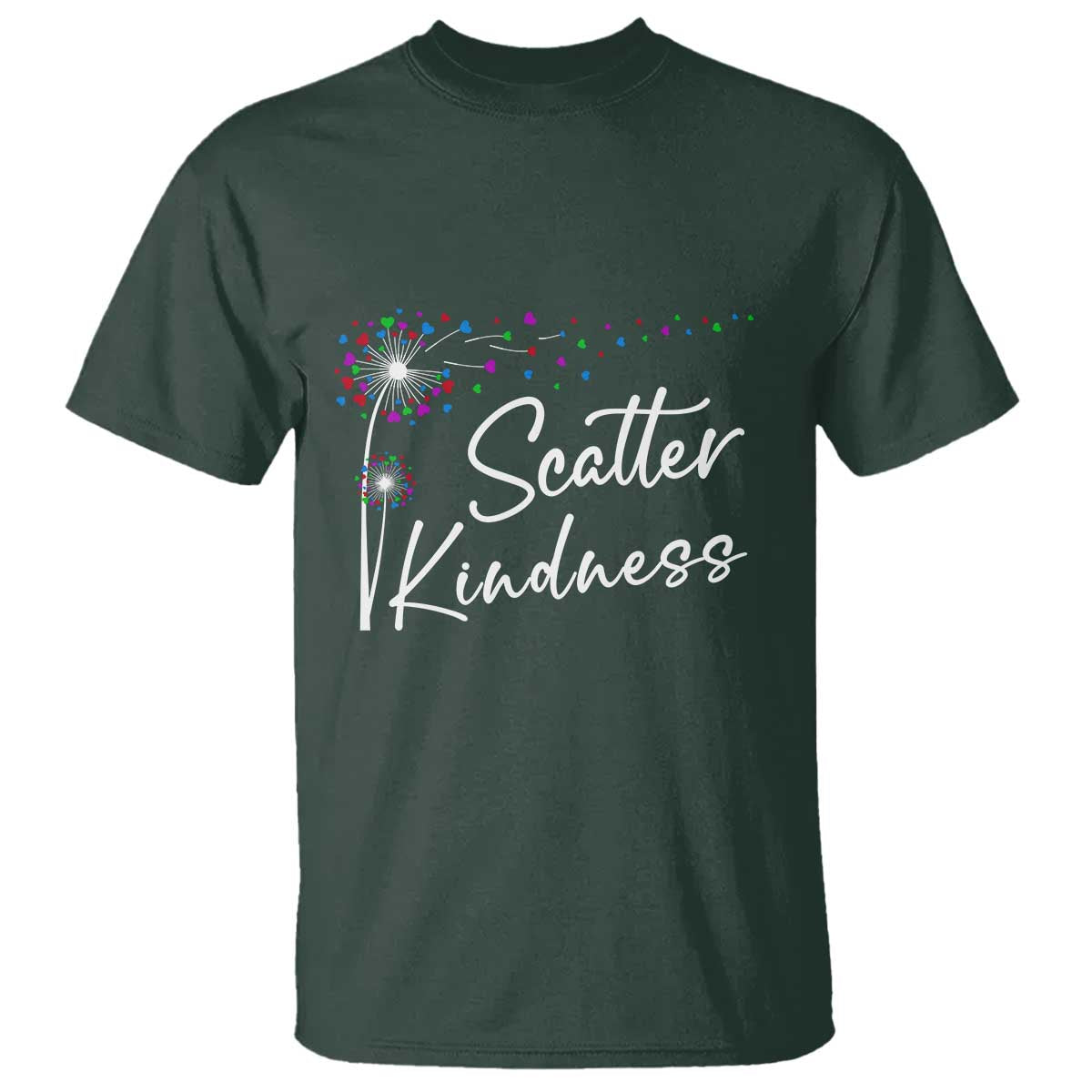 Unity Day T Shirt Scatter Kindness Dandelions Heart Bullying Prevention