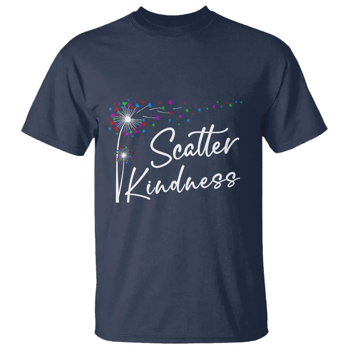 Unity Day T Shirt Scatter Kindness Dandelions Heart Bullying Prevention