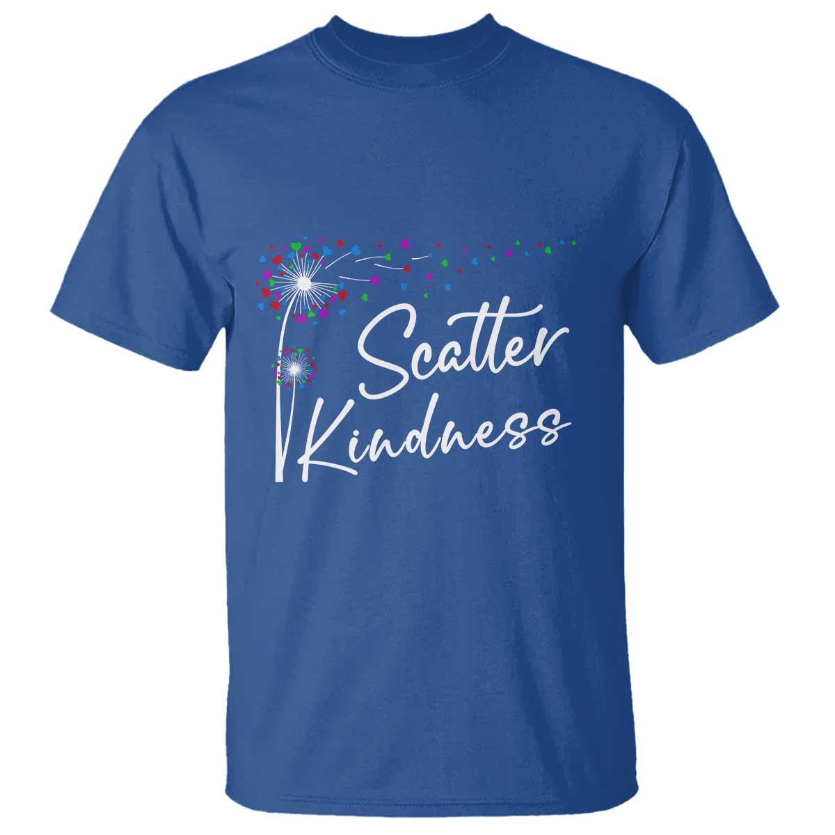 Unity Day T Shirt Scatter Kindness Dandelions Heart Bullying Prevention