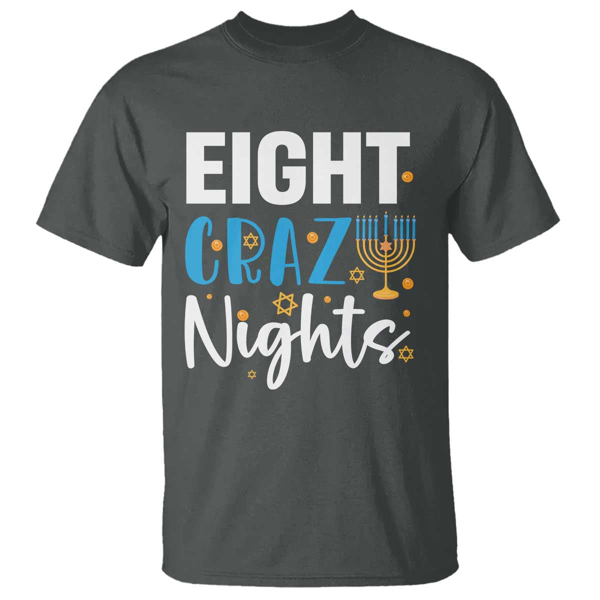 funny-hanukkah-eight-crazy-nights-t-shirt-menorah-david-stars