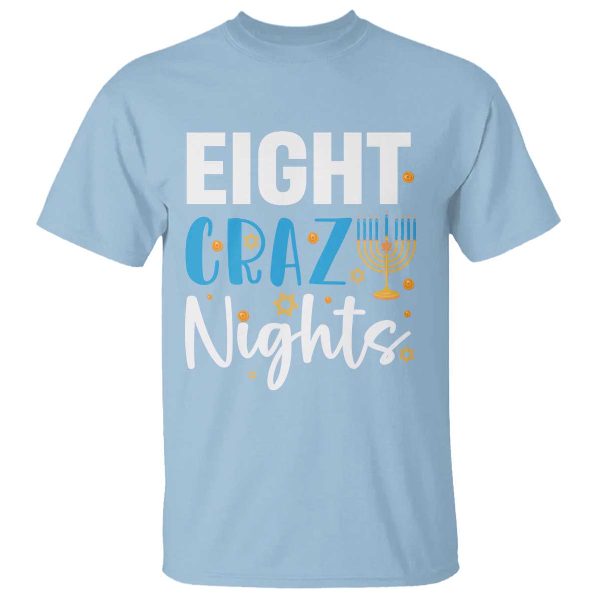 funny-hanukkah-eight-crazy-nights-t-shirt-menorah-david-stars
