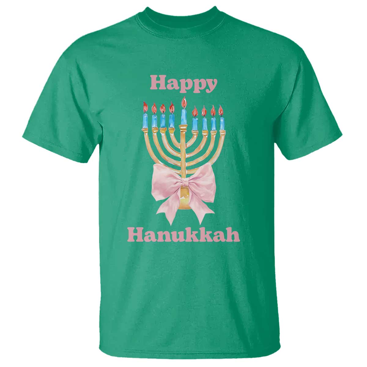 happy-hanukkah-coquette-t-shirt-cute-menorah-pink-bow