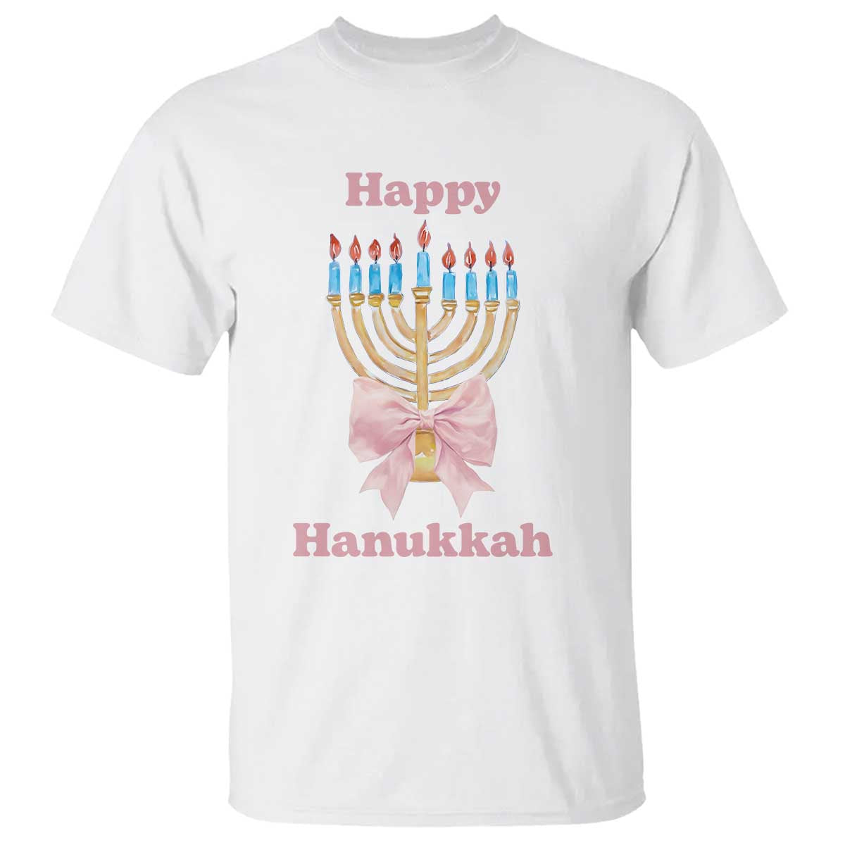 happy-hanukkah-coquette-t-shirt-cute-menorah-pink-bow