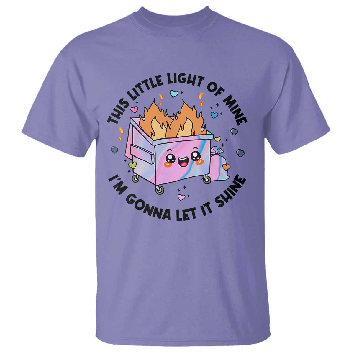 funny-holo-lil-fire-dumpster-t-shirt-this-little-light-of-mine-im-gonna-let-it-shine