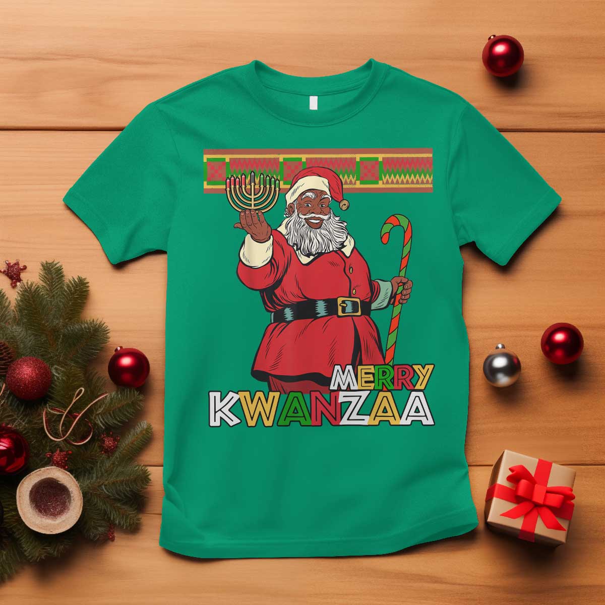 funny-merry-kwanzaa-christmas-t-shirt-african-american-black-santa-kinara-candles