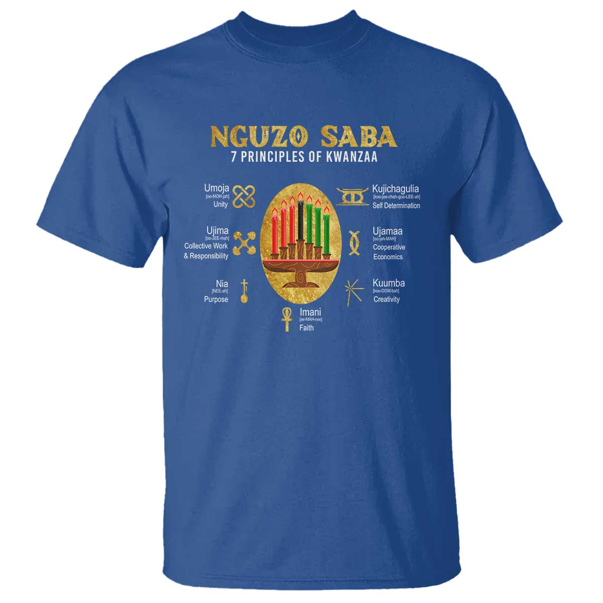 nguzo-saba-symbols-the-7-principles-of-kwanzaa-kinara-candles-t-shirt