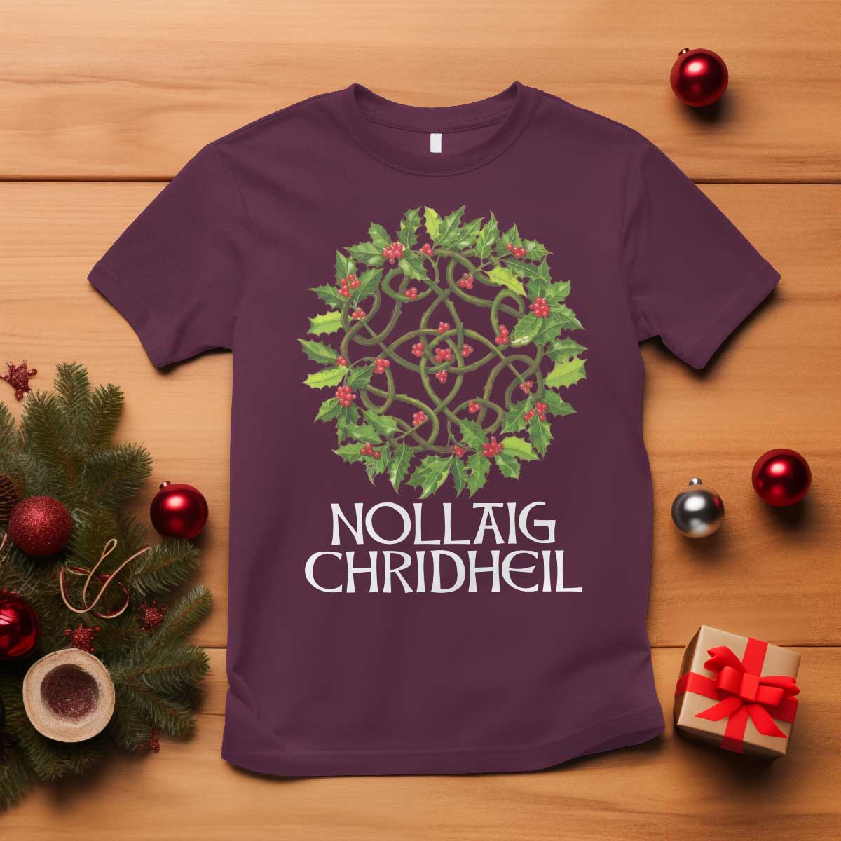 scottish-merry-christmas-t-shirt-nollaig-chridhel-celtic-xmas-mistletoe
