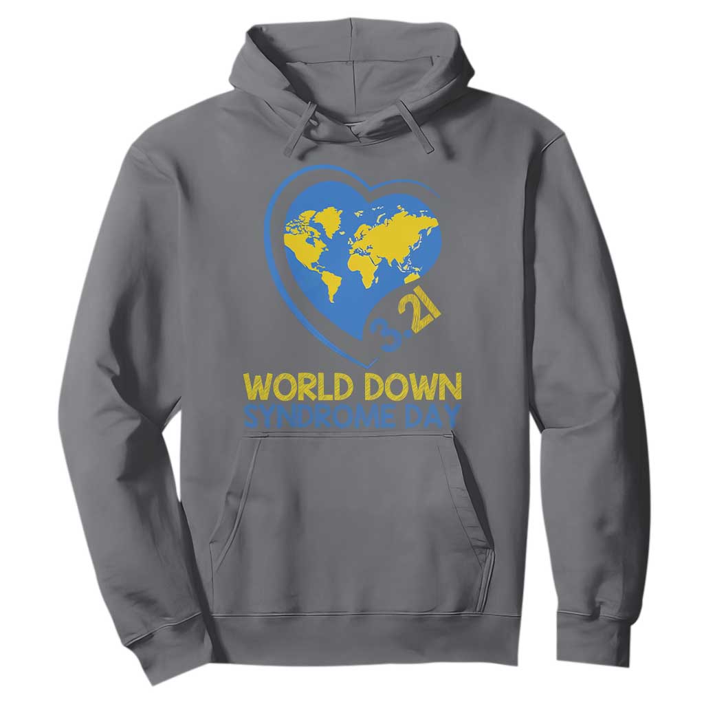 World Down Syndrome Day March 21 World Heart Hoodie