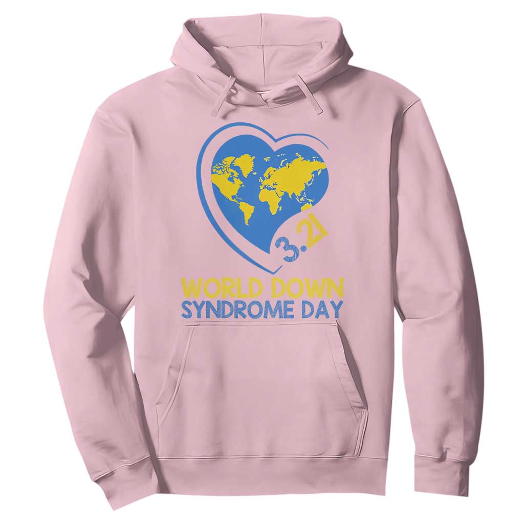 World Down Syndrome Day March 21 World Heart Hoodie