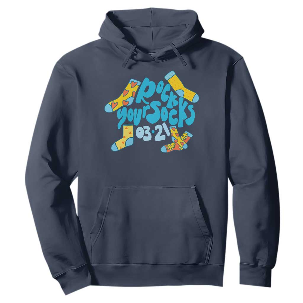 Rock Your Socks Hoodie Down Syndrome Support March 21