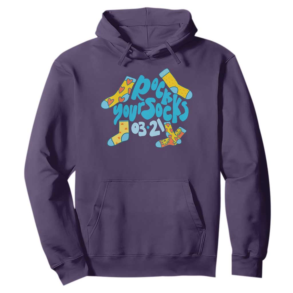 Rock Your Socks Hoodie Down Syndrome Support March 21