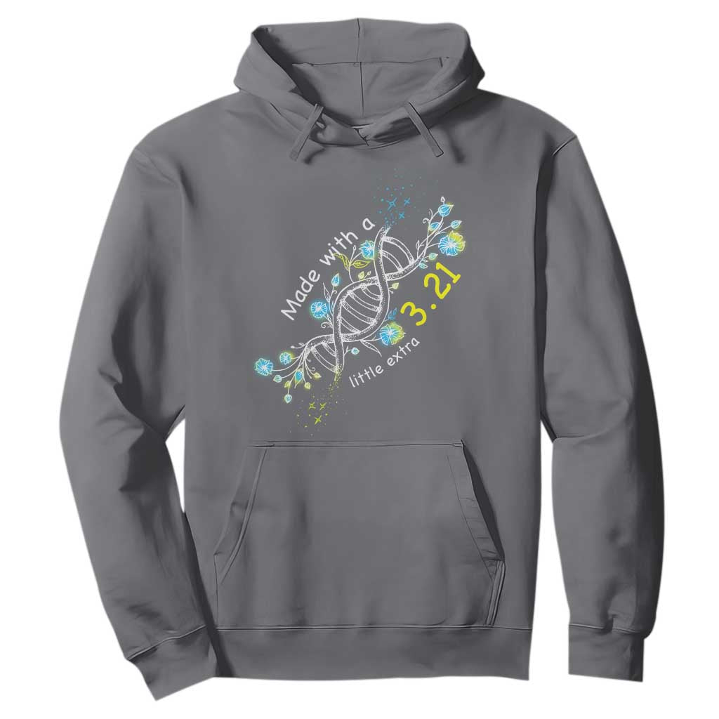 World Down Syndrome Day Made With A Little Extra Hoodie March 21 DNA Flower