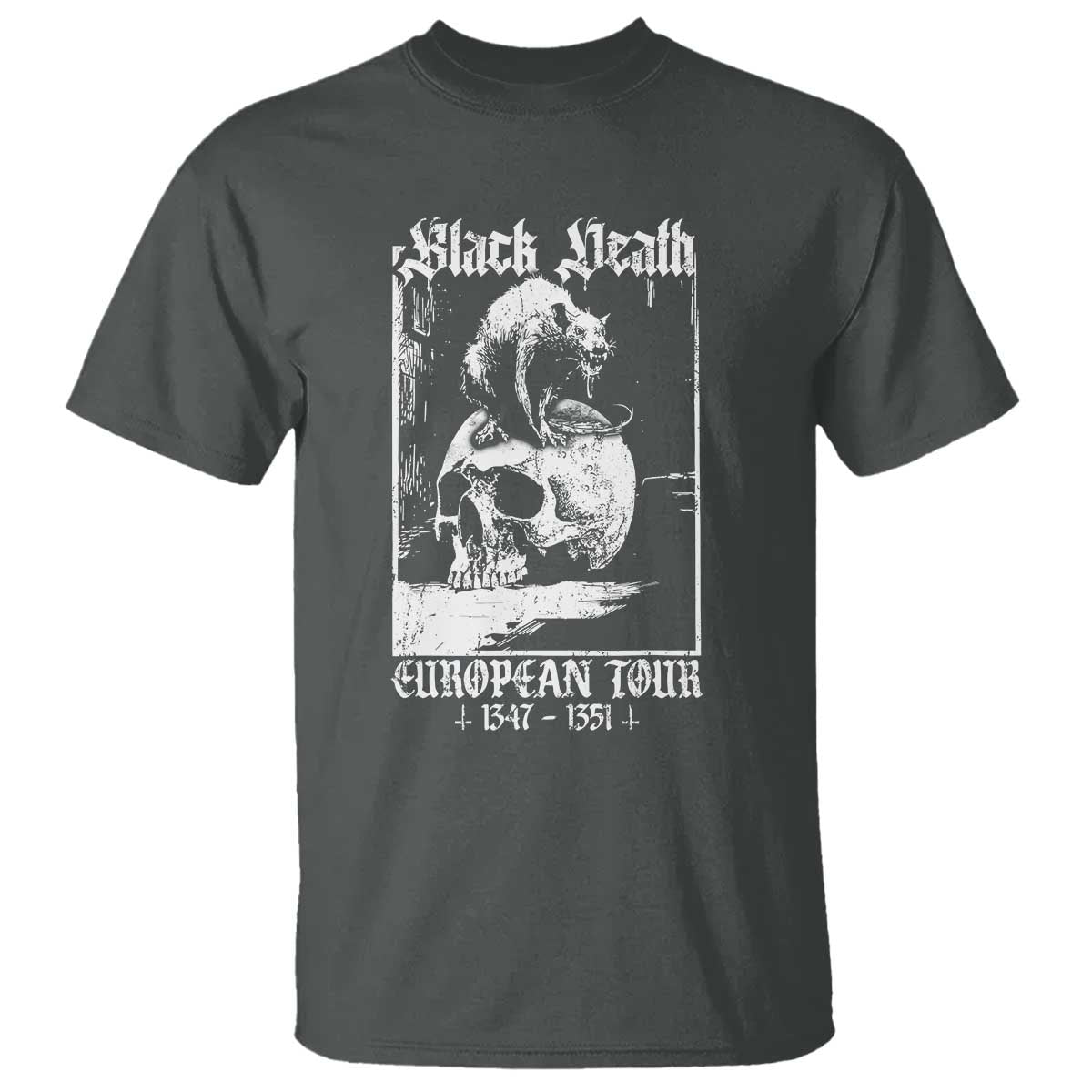 black-death-european-tour-t-shirt-plague-rat-medieval-history-skull-gothic