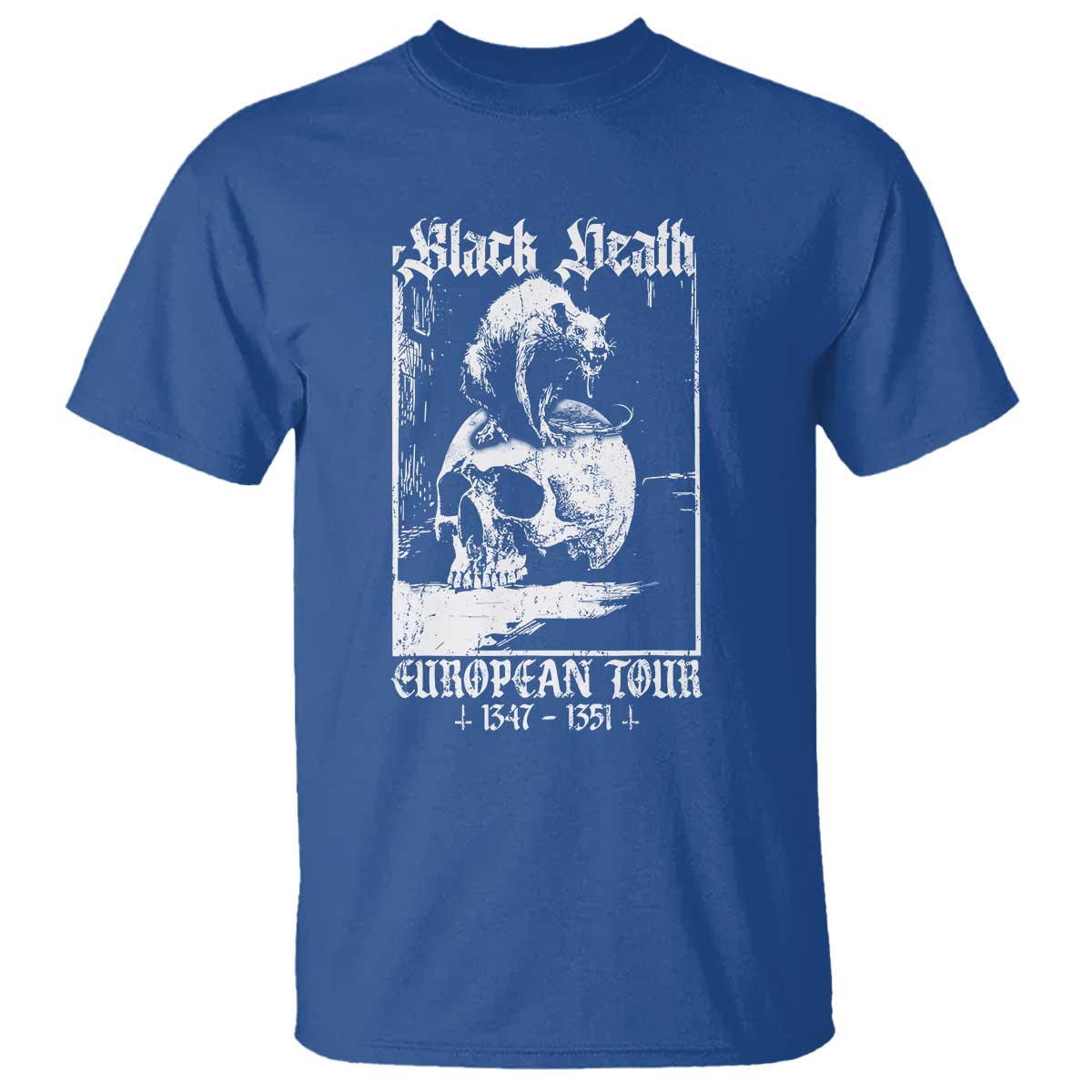 black-death-european-tour-t-shirt-plague-rat-medieval-history-skull-gothic