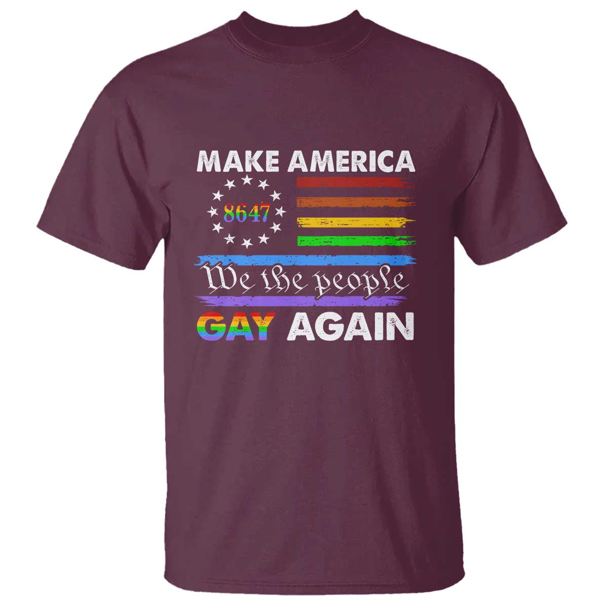funny-make-america-gay-again-8647-t-shirt-rainbow-betsy-ross-flag