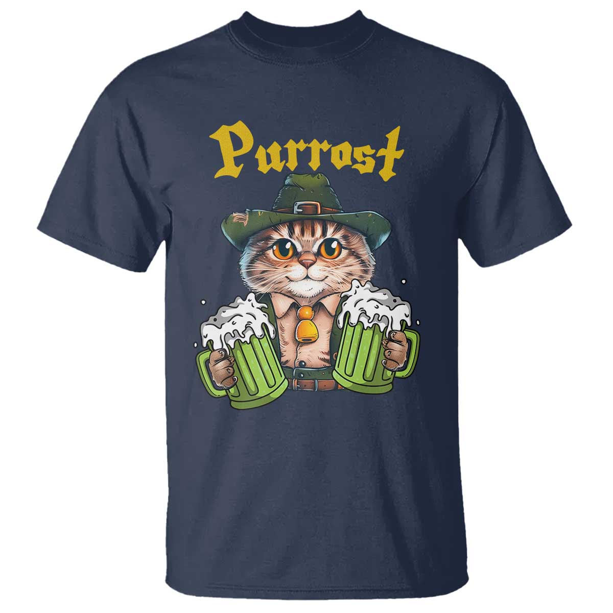 funny-oktoberfest-cat-t-shirt-purrost-kitty-drinking-beer-lederhosen-pet-lovers