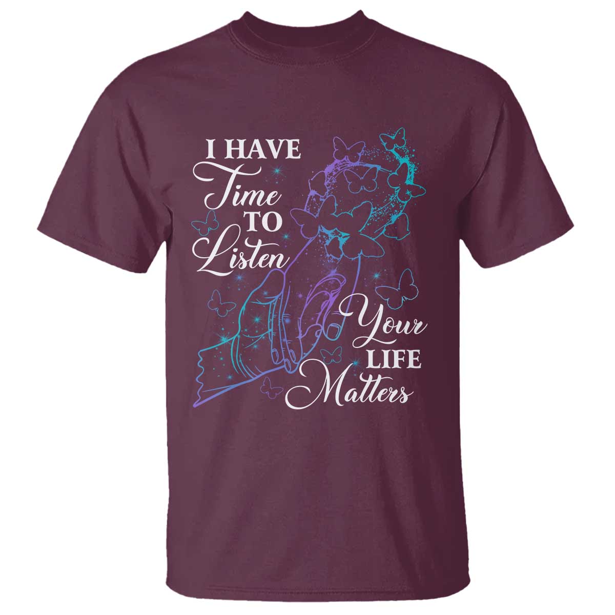 suicide-prevention-awareness-t-shirt-i-have-time-to-listen-your-life-matters-butterfly-holding-hand