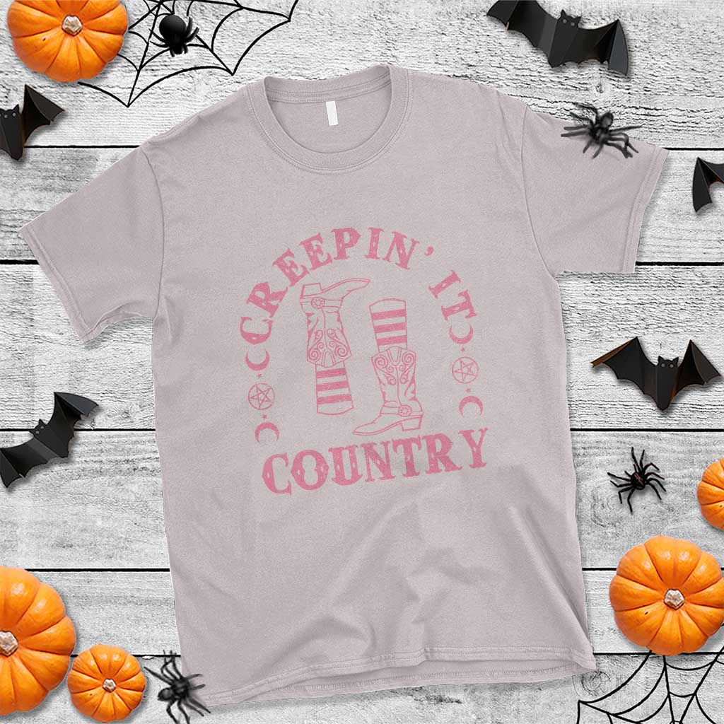 halloween-cowgirl-t-shirt-creepin-it-country-cowboy-boots-witch-socks-pentagram