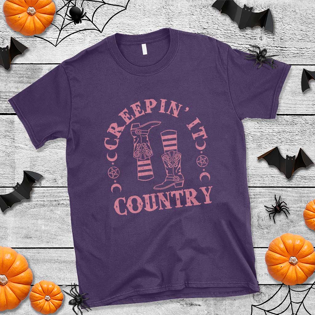 halloween-cowgirl-t-shirt-creepin-it-country-cowboy-boots-witch-socks-pentagram