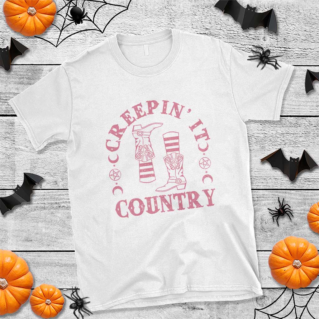 halloween-cowgirl-t-shirt-creepin-it-country-cowboy-boots-witch-socks-pentagram