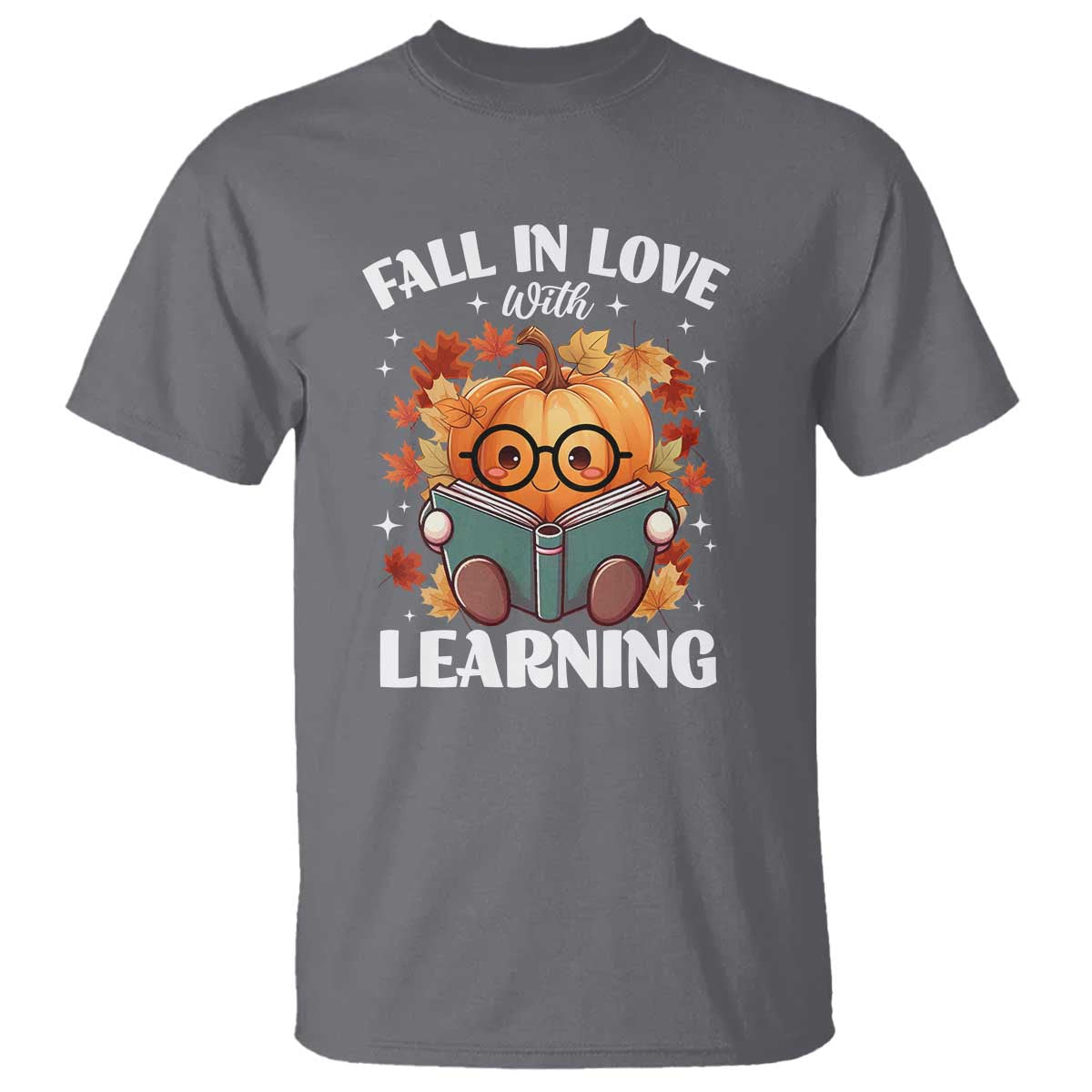funny-teacher-t-shirt-fall-in-love-with-learning-autumn-pumpkin-reading-thanksgiving-pumpkin